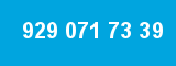 929 071 73 39 929 071 73 39